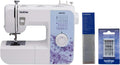 Brother XM2701 Lightweight Sewing Machine 27 Stitches | 27 Built-in Stitches, 1-Step Auto-Size Buttonhole, Needle Threader, Jam-Resistant Top Drop-in Bobbin