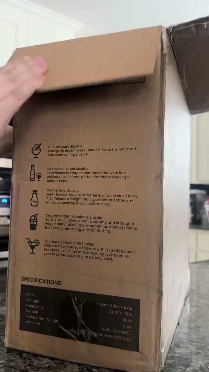 Self-Cleaning Countertop Slushie Machine detail 4