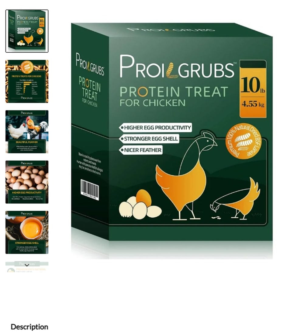 Premium Non-GMO Dried Mealworms for Backyard Chickens product view