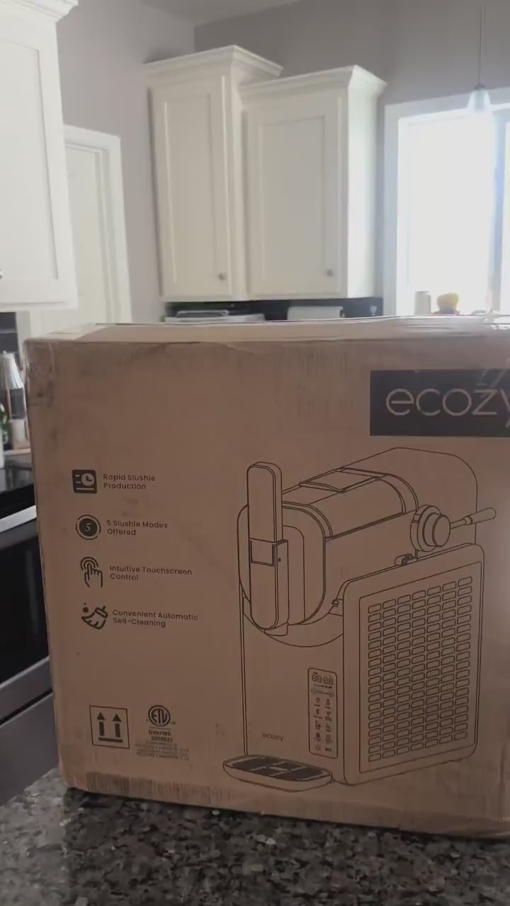 Self-Cleaning Countertop Slushie Machine demonstration